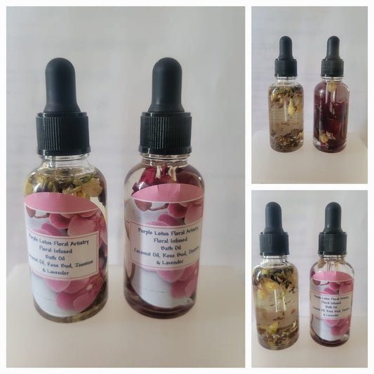 Floral Infused Body Oil